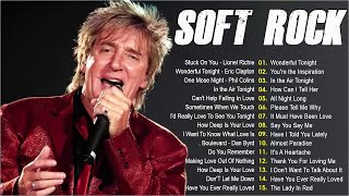 Rod Stewart, Lionel Richie, Bee Gees, Eagles, Billy Joel, Lobo🎙 Soft Rock Love Songs 70s 80s 90s