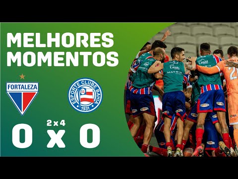 FORTALEZA 0 X 0 BAHIA | MELHORES MOMENTOS COPA DO NORDESTE - SEMIFINAL