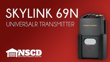 Skylink 69 Gate or Garage Opener Transmitter Model 69N Universal Keychain Remote