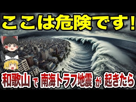 【日本地理】南海トラフ地震が起きたら和歌山県は大丈夫?【ゆっくり解説】