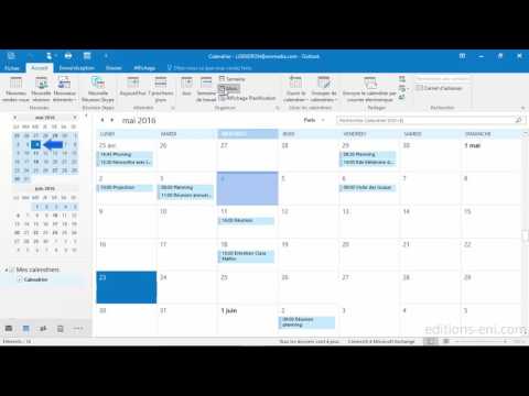 Vidéo: Comment afficher 2 semaines dans le calendrier Outlook ?