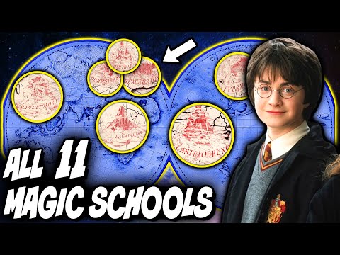 The History of Every MAGIC School in the Wizarding World (All 11) - Harry Potter Explained