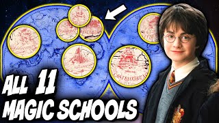 The History of Every MAGIC School in the Wizarding World (All 11)  Harry Potter Explained