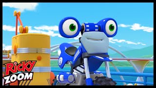 It's Race Day! (Compilation) | Ricky Zoom | Cartoons For Kids
