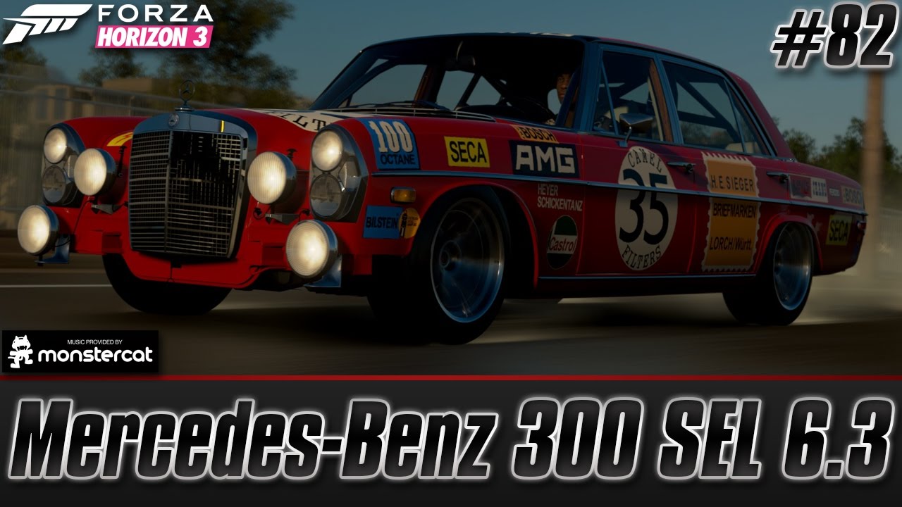 Forza Horizon 3: Mercedes-Benz 300 SEL 6.3 (Rote Sau/Red Pig)  | 