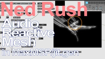 Max MSP Tutorial - Audio Reactive Mesh = Ned Rush
