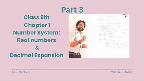 Number System – Part 3 #realnumbers #decimal #expansion#ncert #education #study #maths #cbse2025 