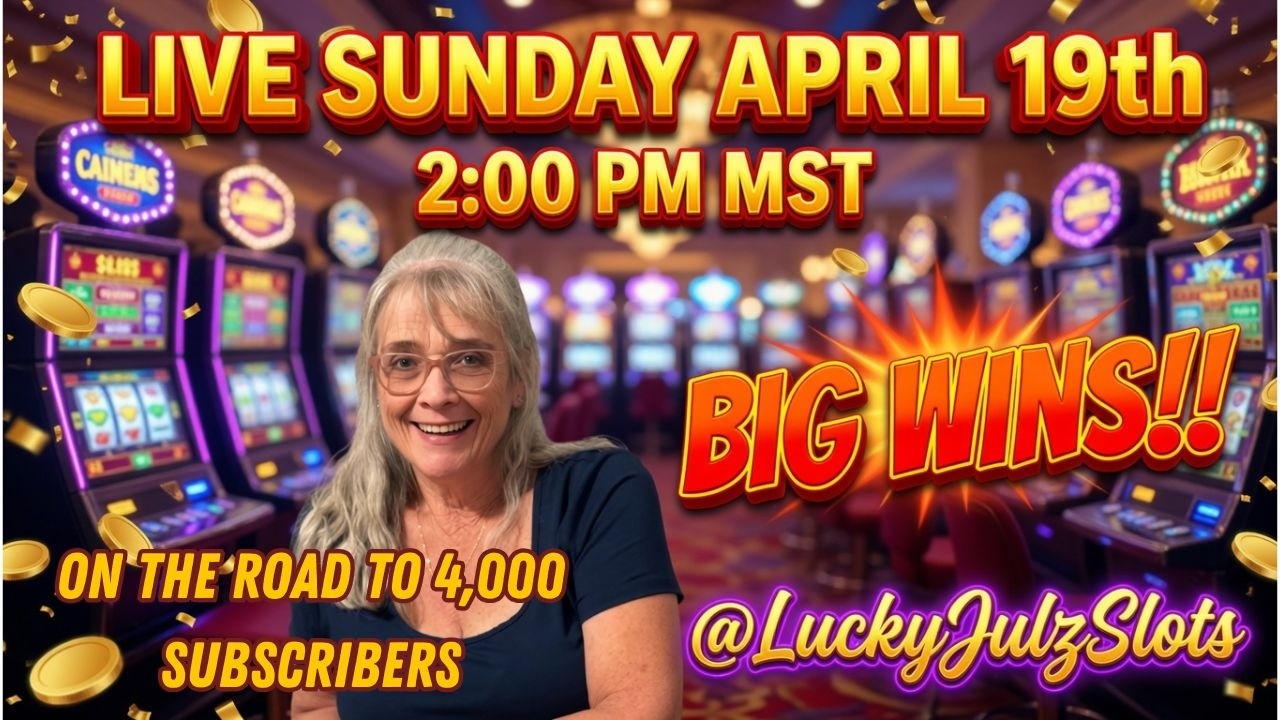 Lucky Julz Slots is live! Going for some 