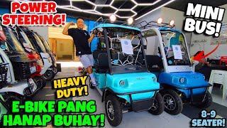 HEAVY DUTY EBIKE PANG HANAP BUHAY NA! SOBRA BAGSAK PRESYO PA! 89 SEATER ALA MINI BUS TALAGA!