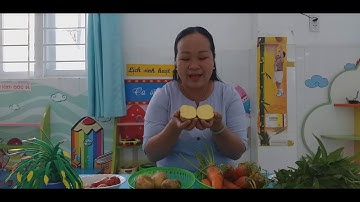 Tìm hiểu củ khoai tây 🥔và củ cà rốt.🥕 Lớp chồi 4. MN Long Trường, nghỉ dịch COVID 2021