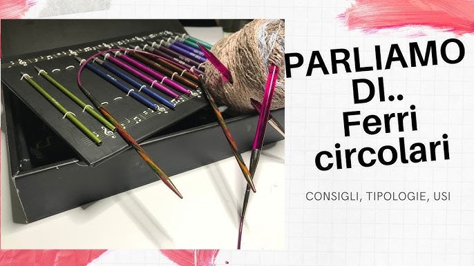 Come funzionano i ferri circolari intercambiabili e gli accessori Knit Pro  