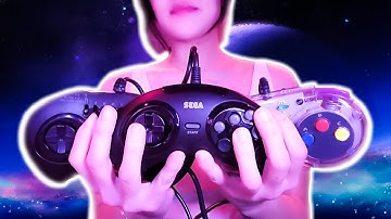 ASMR Sega Control Pad Controller Sounds 🎮🌙 (No Talking)