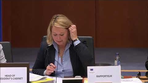 Local and regional perspective in ProtectEU - Anne Rudisuhli at COR plenary session