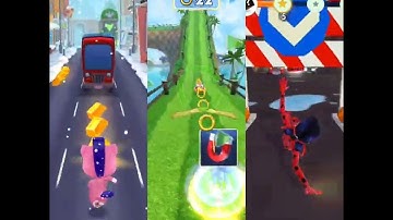 Tom gold run VS SonicDash VS Miraculous