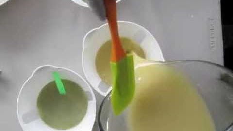 Making Green Tea and Pear Cold Process Soap