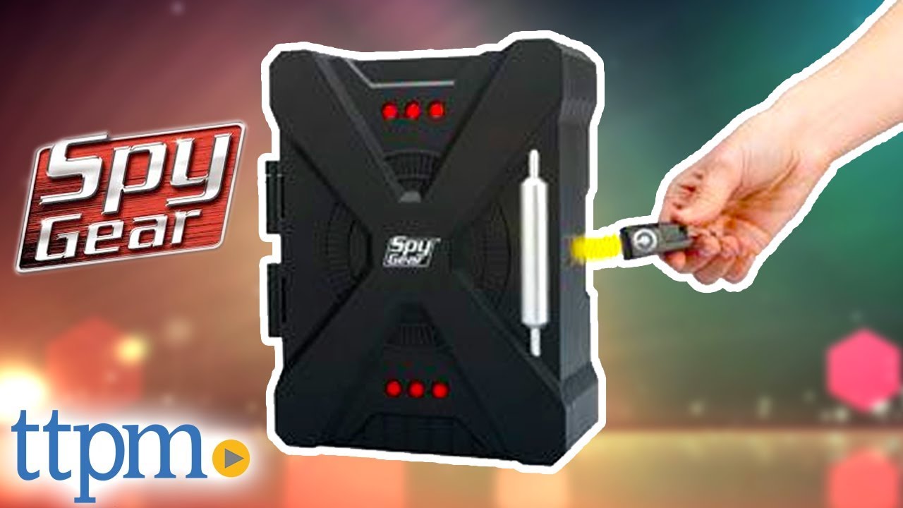 Spy Gear Spy Safe with Magnetic Key from Wild Planet 