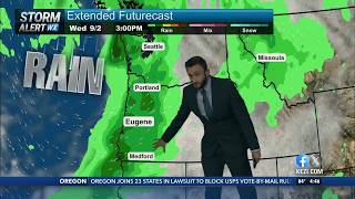 Seasonal Shift: Rain returns Wednesday, Thursday