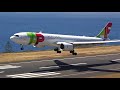 70 planes in 90min  Madeira Airport FNC Plane Spotting  Funchal   TAP Portugal Airbus A330neo