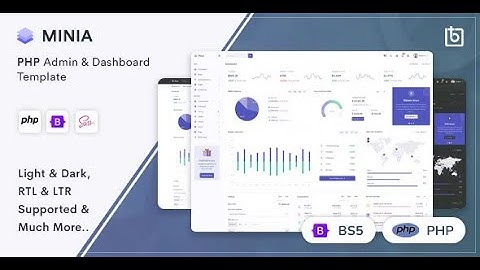 How to Setup Minia PHP Admin & Dashboard Template | NextGenMedia