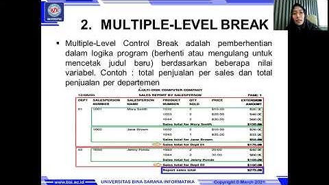 Metode Perancangan Program - Pertemuan 9 "Algoritma Untuk Masalah Bisnis"