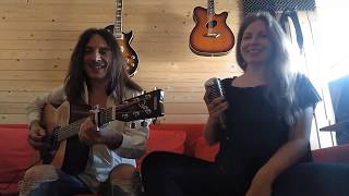 Video thumbnail of "Poison-Alice Cooper(acoustic cover)"