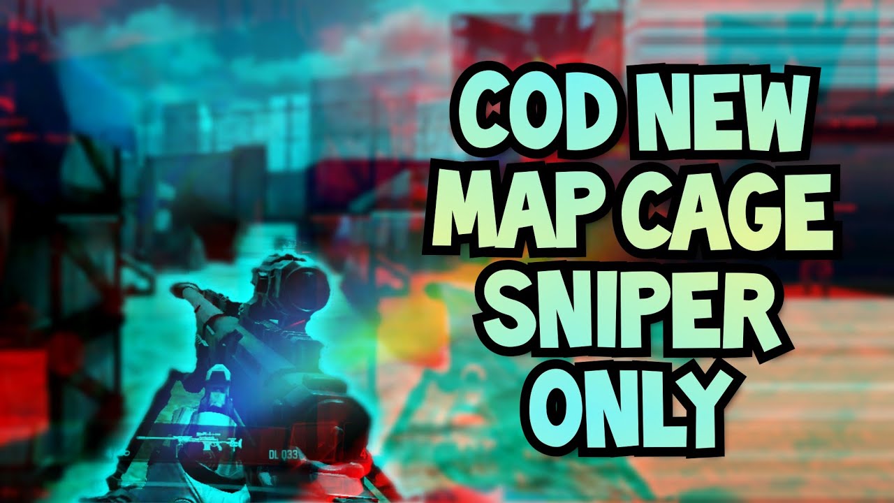 Cod mobile new map CAGE sniper only gameplay | CAGE map | #goldyonfire ...