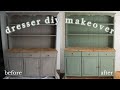 Antique Dresser DIY Makeover BEFORE & AFTER