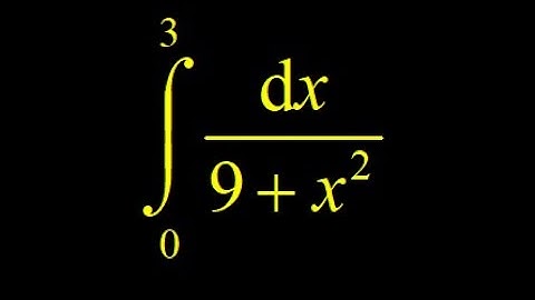 Definite integral 1/(9+x^2) using the chain rule backwards vs. formal u-substitution.