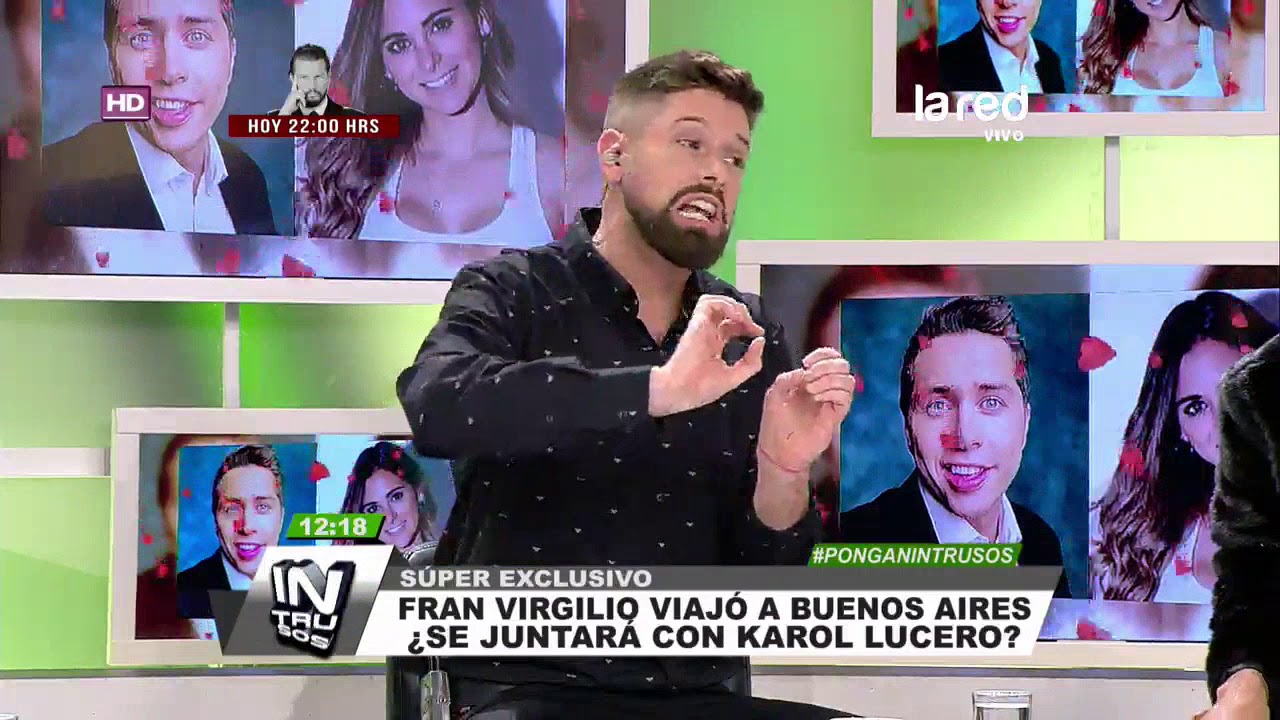 Somos Intrusos y sorprendimos el viaje de Fran Virgilio ¿para reunirse con Karol Lucero?