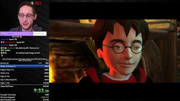 Harry Potter 2 (PS2 Emu) 100% Speedrun in 4:58:25 RTA (PB)