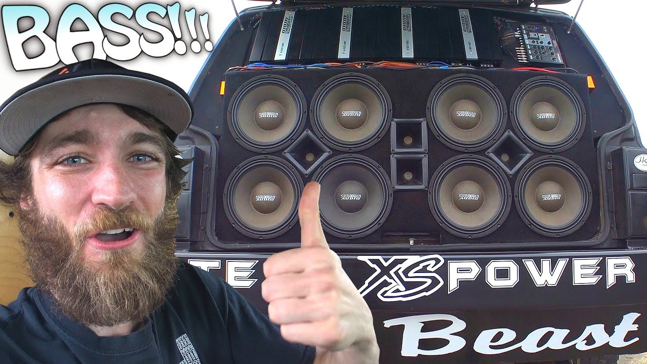POWERFUL 12" Subwoofer Setup w/ Jared's 6 12s on 30,000 WATTS... Insane