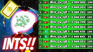 4.000.000 Mass ⚡ 45.000.000+ Rating 🚫 No Dungeons❗Farming and Feeding 💥 World Record Score❗Insecto 💀