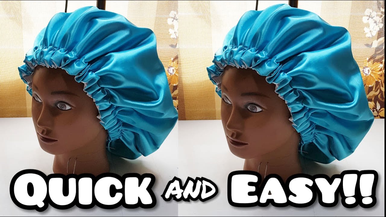 how-to-make-a-satin-bonnet-easiest-way-youtube