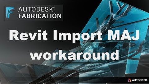 Importing  maj After Fabrication Is Already In The Model