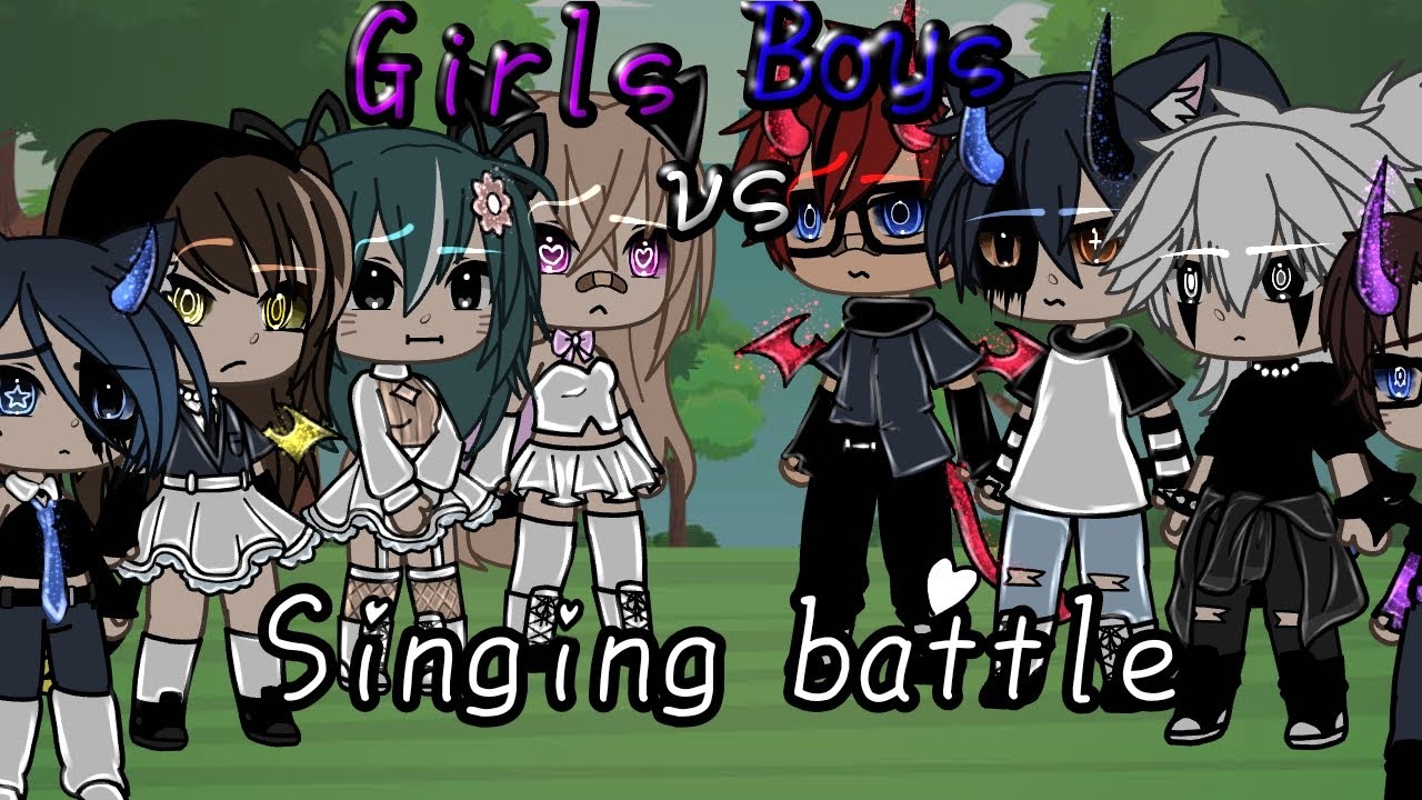 MAATEE&SONS Ex Gacha Gacha Western サイズ2 🎧🎤 Singing battle 🎵 [My OC] 🎧🎤 •gacha life• 🔥Boys