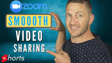 How to Share SMOOTH Video in Zoom Trick! #Shorts