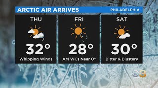 Weather Update:  Bitter Blast Of Arctic Air