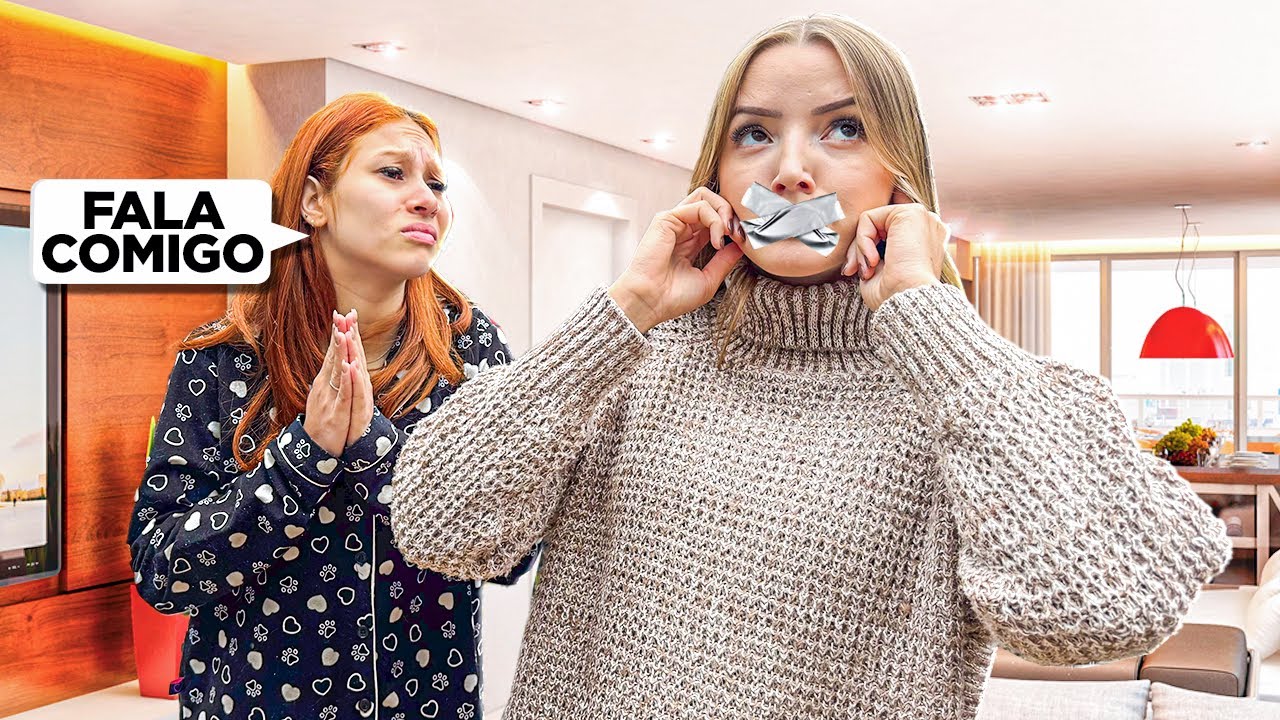 IGNOREI A ANNA JULIA POR UM DIA! *Ela chorou