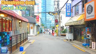 【4K】 Walk Seoul Korea - 서울 충현동 골목 걷기 | Chunghyeon-dong Alleys [서대문구2 | Seodaemun-gu2] 20(2)-2