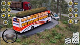 Public Coach Bus Driving Game - Android Gameplay screenshot 2