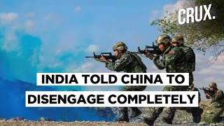 ‘No Compromise, Pull Back At The Earliest,’ Indian Army Told China’s PLA