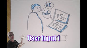 E05.1: User input