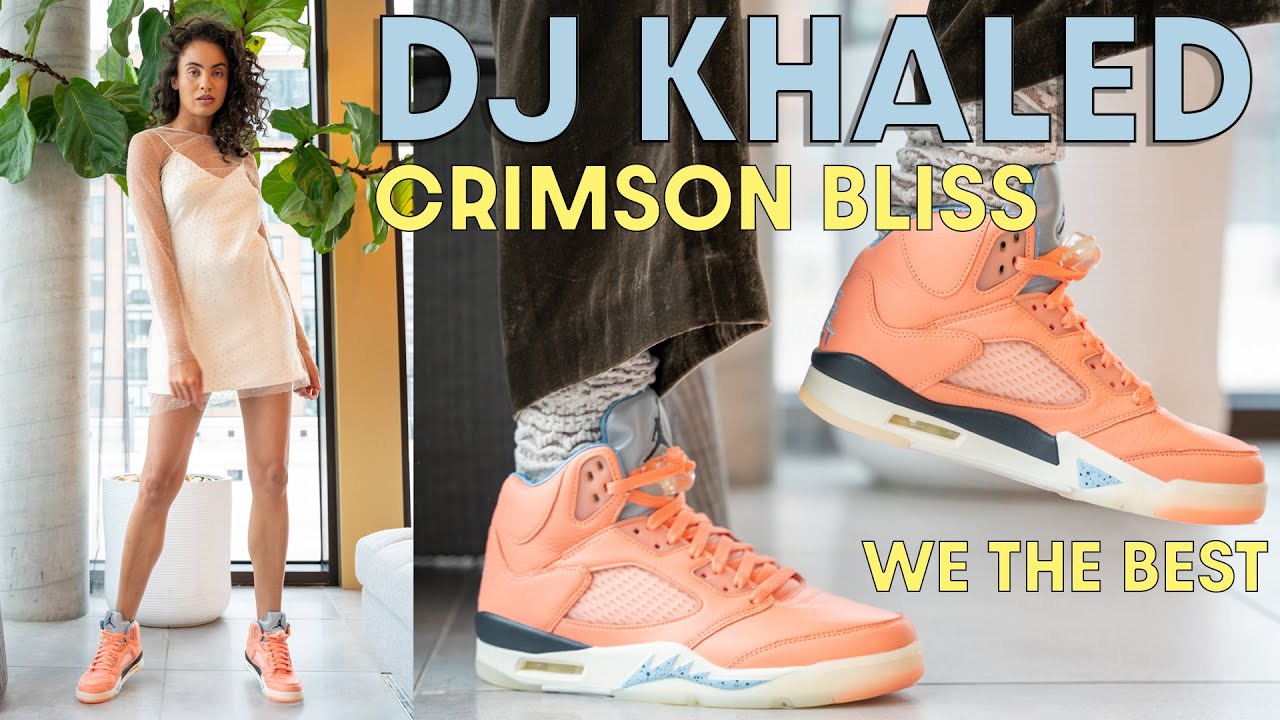DJ Khaled x Air Jordan 5 Retro 'We The Best - Crimson Bliss