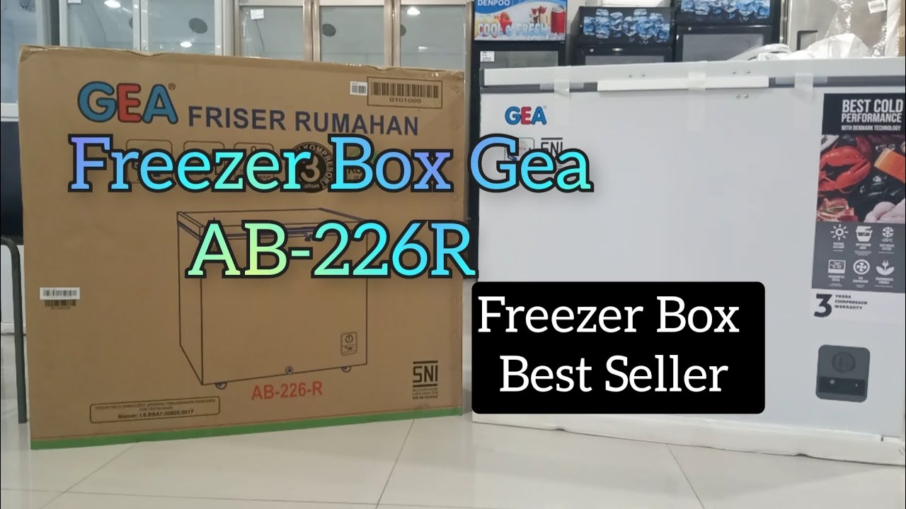 Review Freezer Box Gea AB 226R Chest Freezer Best Seller YouTube