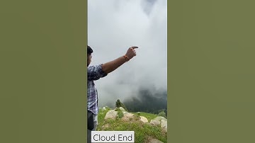 Thumbnail of Cloud End Beautiful View of Mountains😍| #mountains #clouds #travel #himachal #uttarakhand #trending