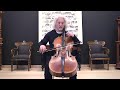 Maisky plays Bach Cello Suite No 2 in D minor during pandemic lockdown (バッハ)