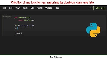 Python : Création d
