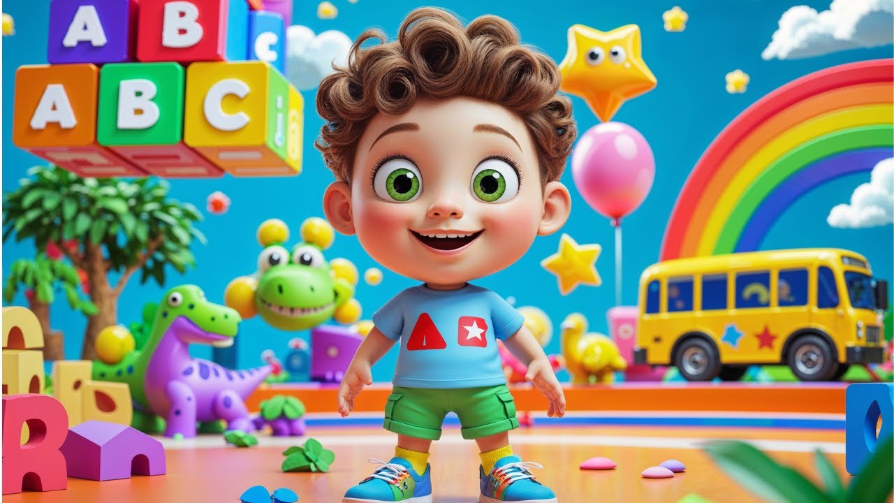 Fun Learning Songs for Kids – ABC, Colors, Numbers, Animals, Shapes & More!