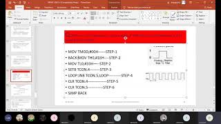 PROGRAM EXPLANATION FOR PROGRAMMING TIMERS/COUNTERS OF 8051 MICROCONTROLLER.