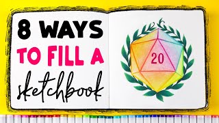 8 Artsy Ideas to Fill Your Sketchbook